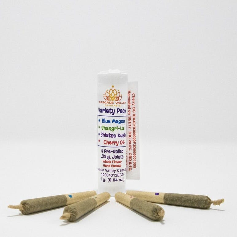 Petite Variety Pack - 4 x 0.25g Pre-Rolls